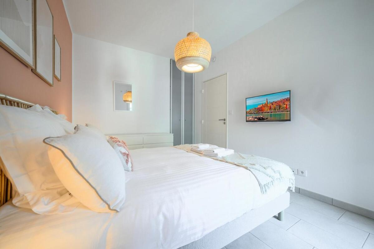 Le Coq Wagner - Garage - Swimming Pool Apartment Menton Luaran gambar